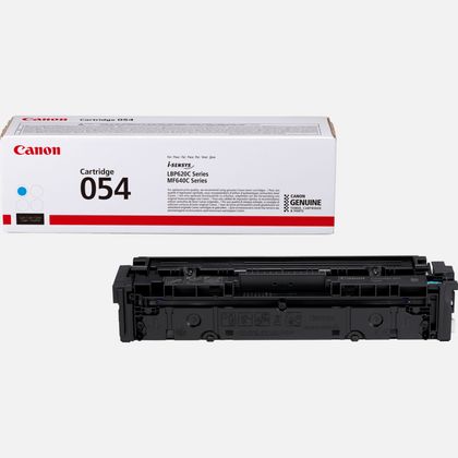 Image of Canon 054 Toner Cartridge, Cyan