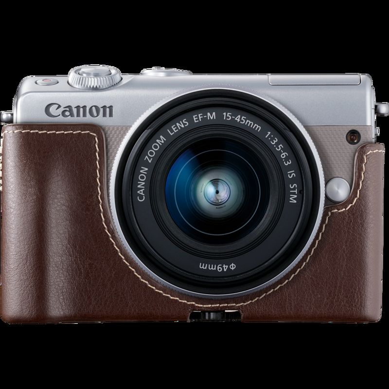 canon m100 leather case