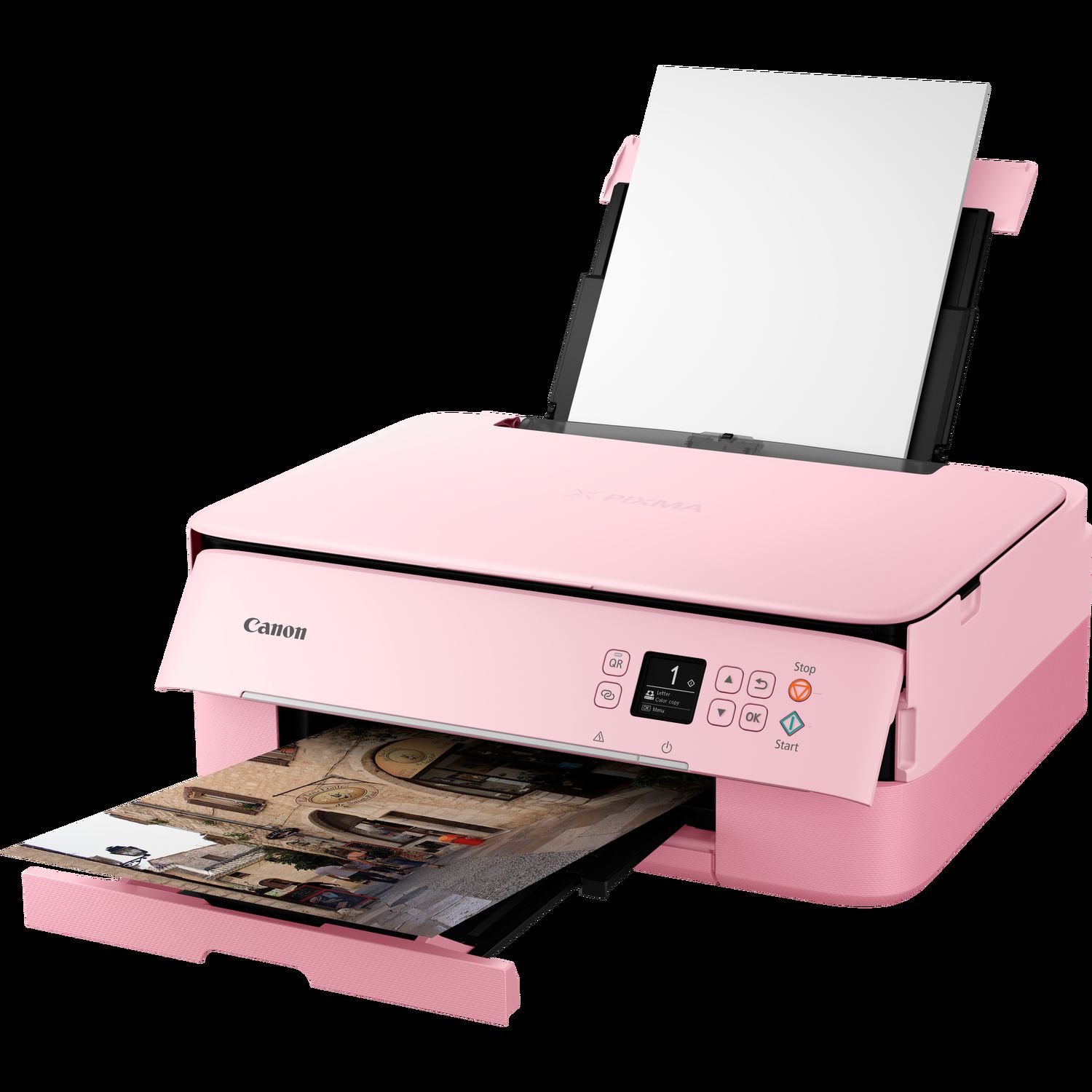 Buy Canon PIXMA TS5352 Multifunctional Inkjet Printer, Pink — Canon ...