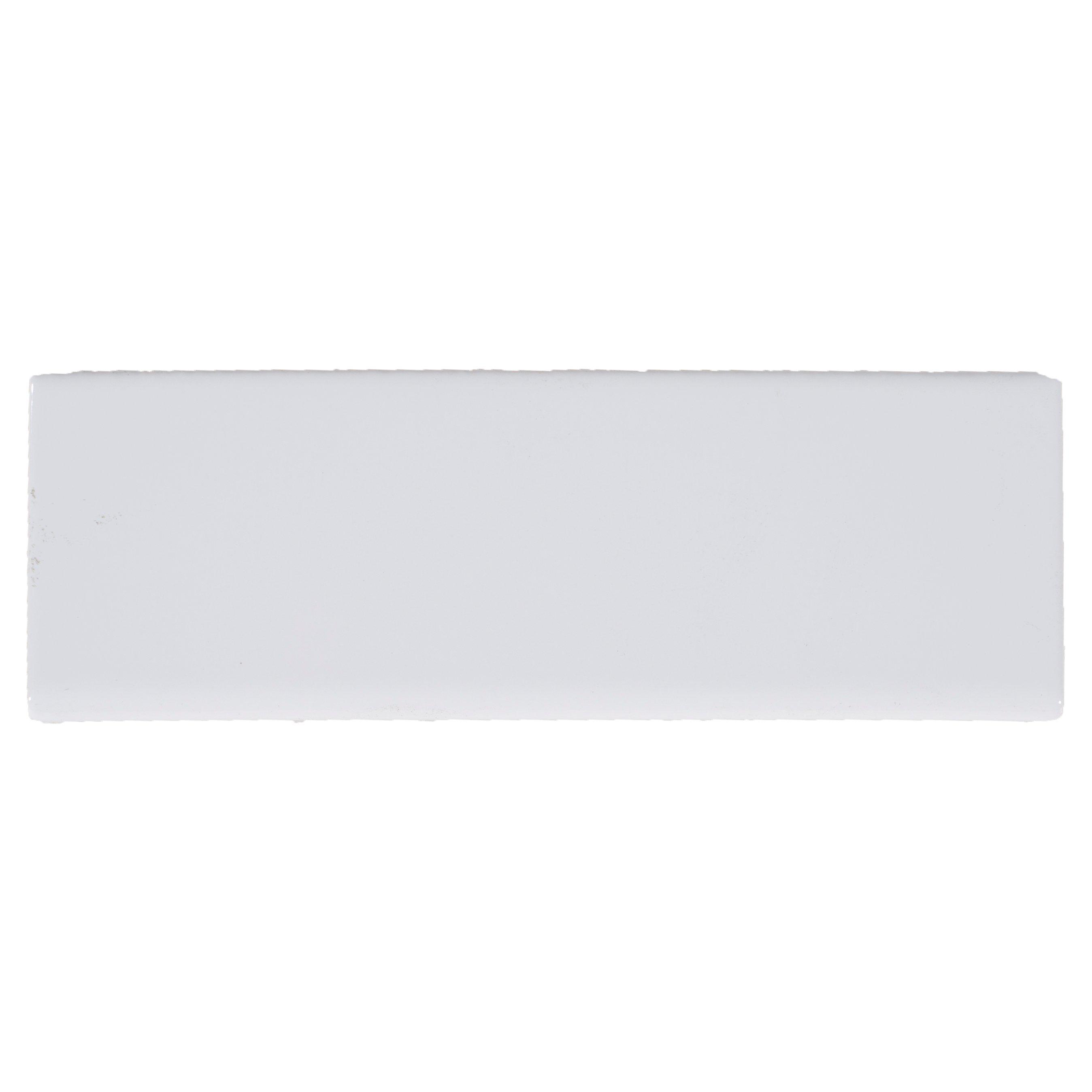 Bright White ice Ceramic Bullnose