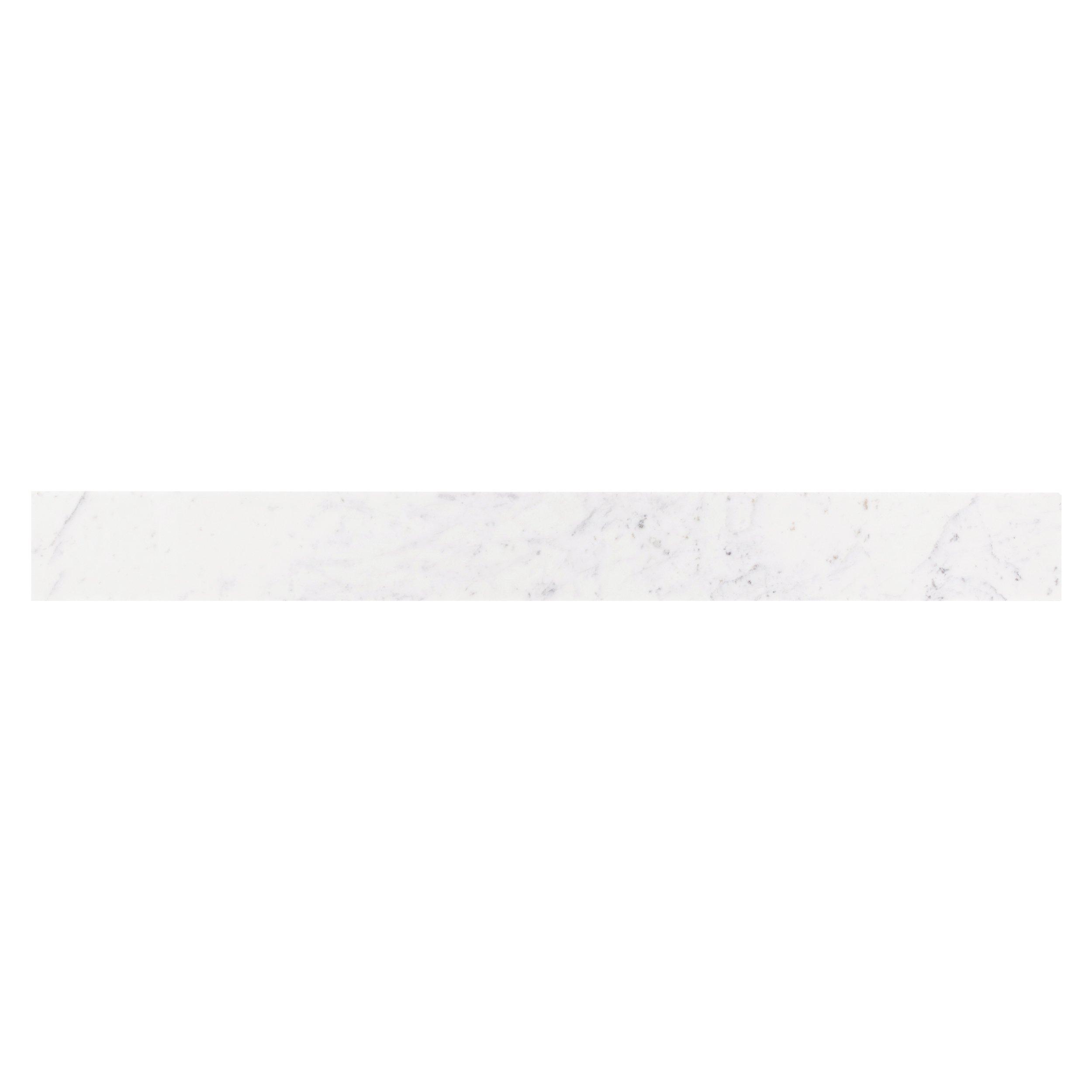 Carrara White Marble Window Sill - 6 x 56 - 100224229 | Floor and Decor