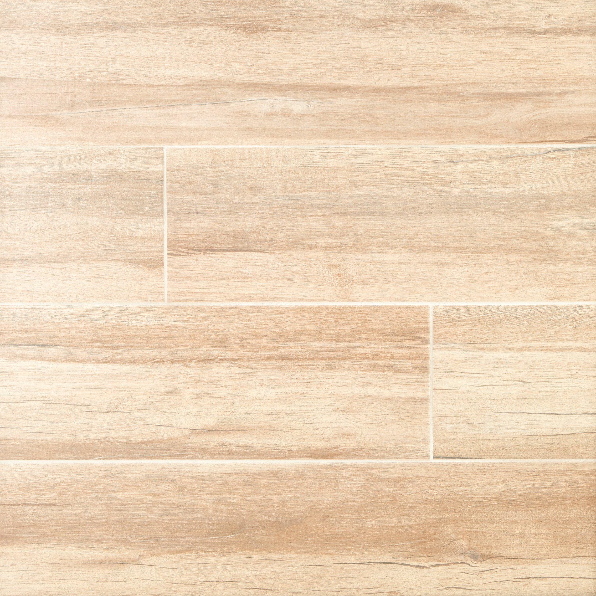 Truewood Cream Wood Plank Porcelain Tile - 10 x 47 - 100269000 | Floor