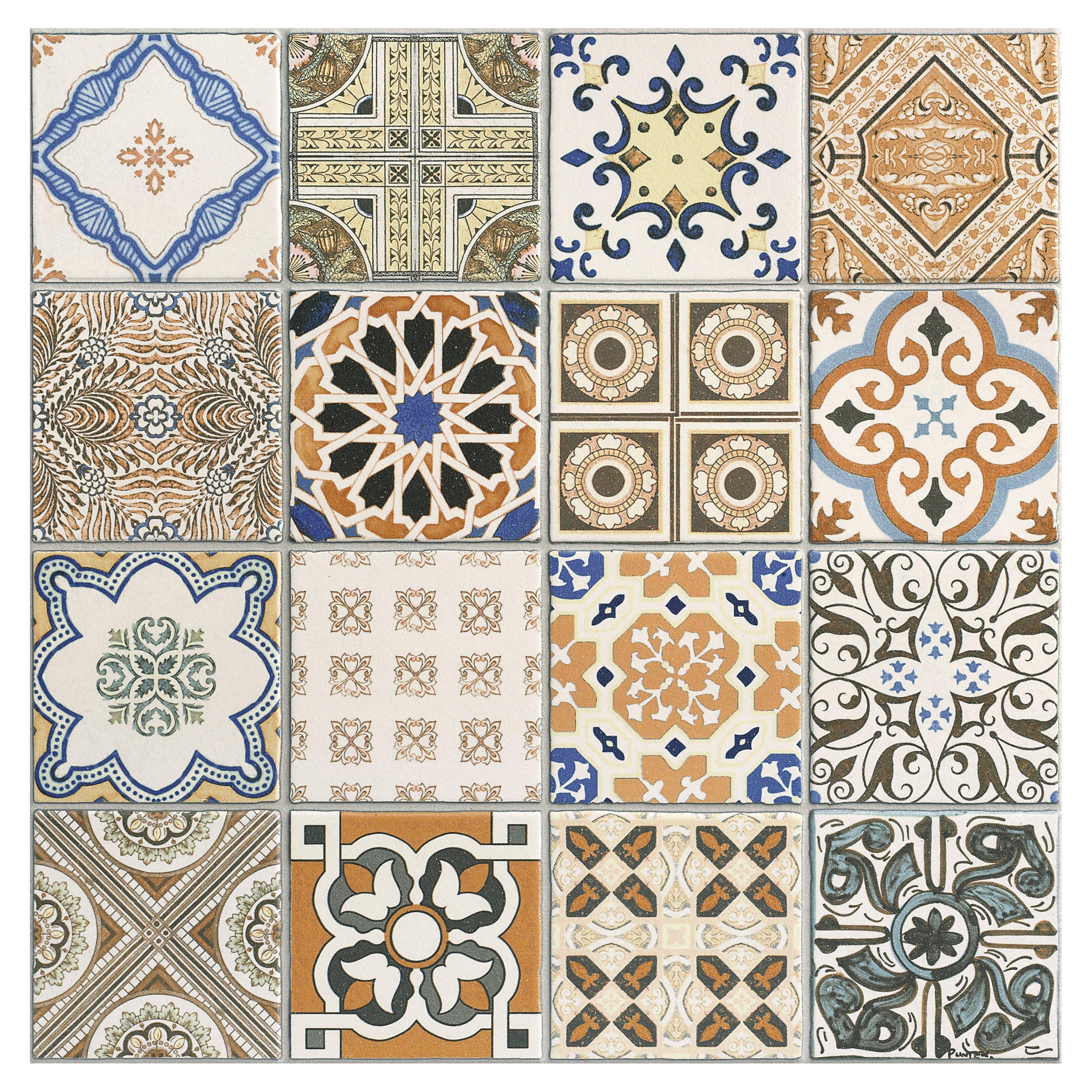 Clarkston Decorative Porcelain Tile 8 X 8 100483783 Floor