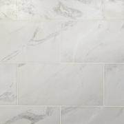 Sahara Carrara Polished Marble Tile - 12 x 24 - 100415629 | Floor and Decor