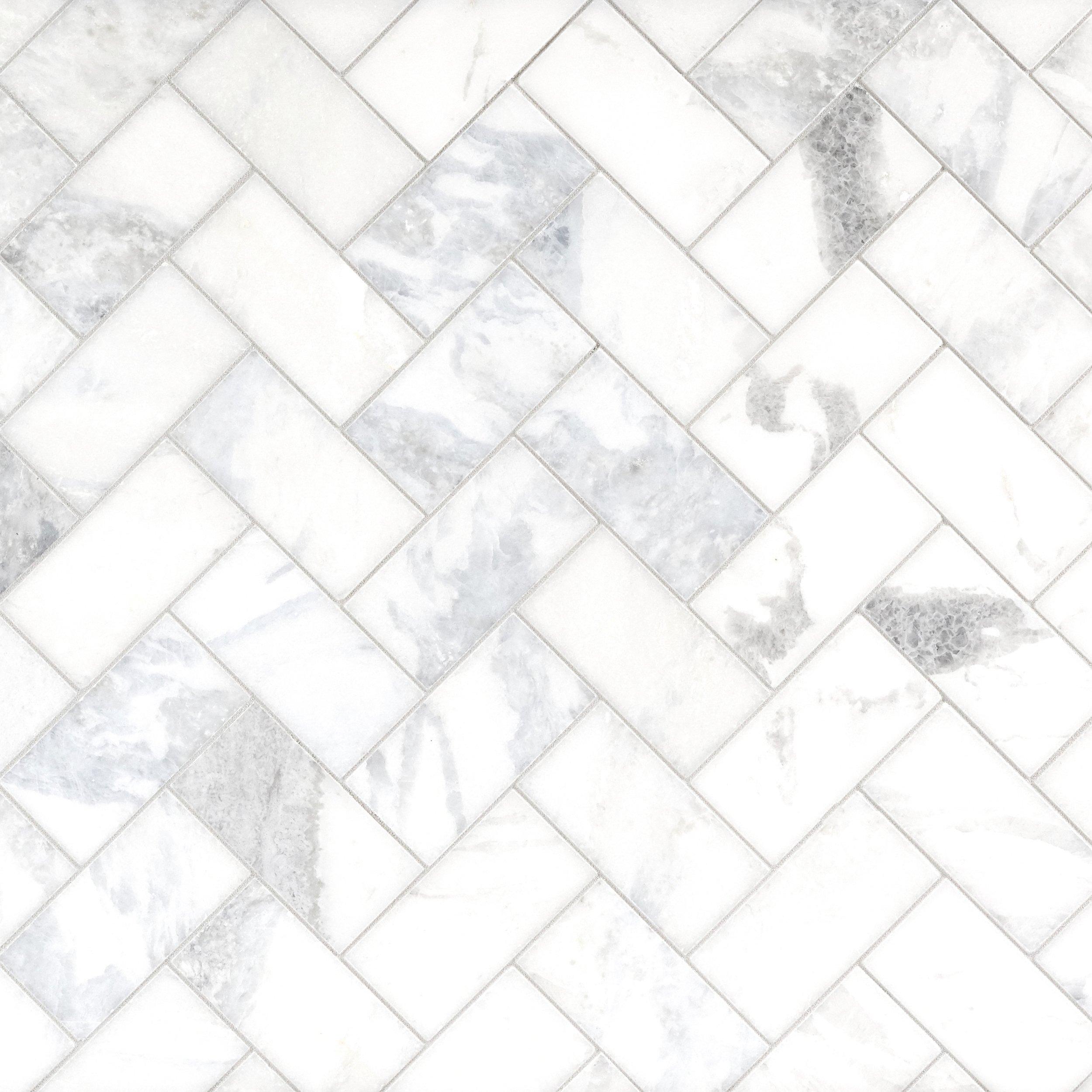 Sahara Carrara Marble Tile - 3 x 12 - 100417815 | Floor and Decor