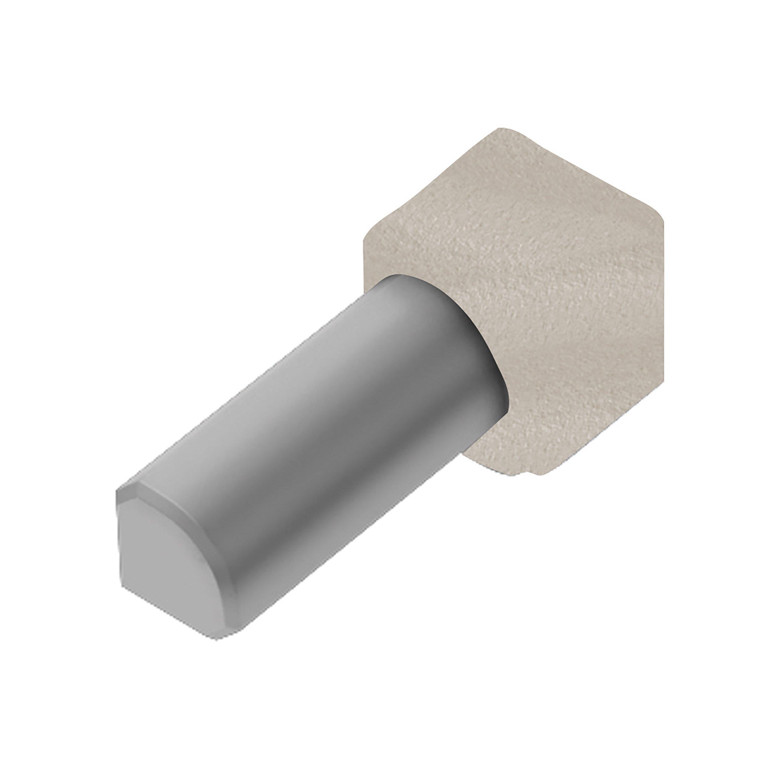 Schluter Rondec Inside Corner For 3 8in Coated Aluminum Cream Schluter Rondec Inside Corner For 3 8in Coated Aluminum Cream Profile 100493204 Floor And Decor