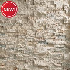 ledger travertine panel stone splitface beige roman stacked floor decor rock ridge ledgers sku