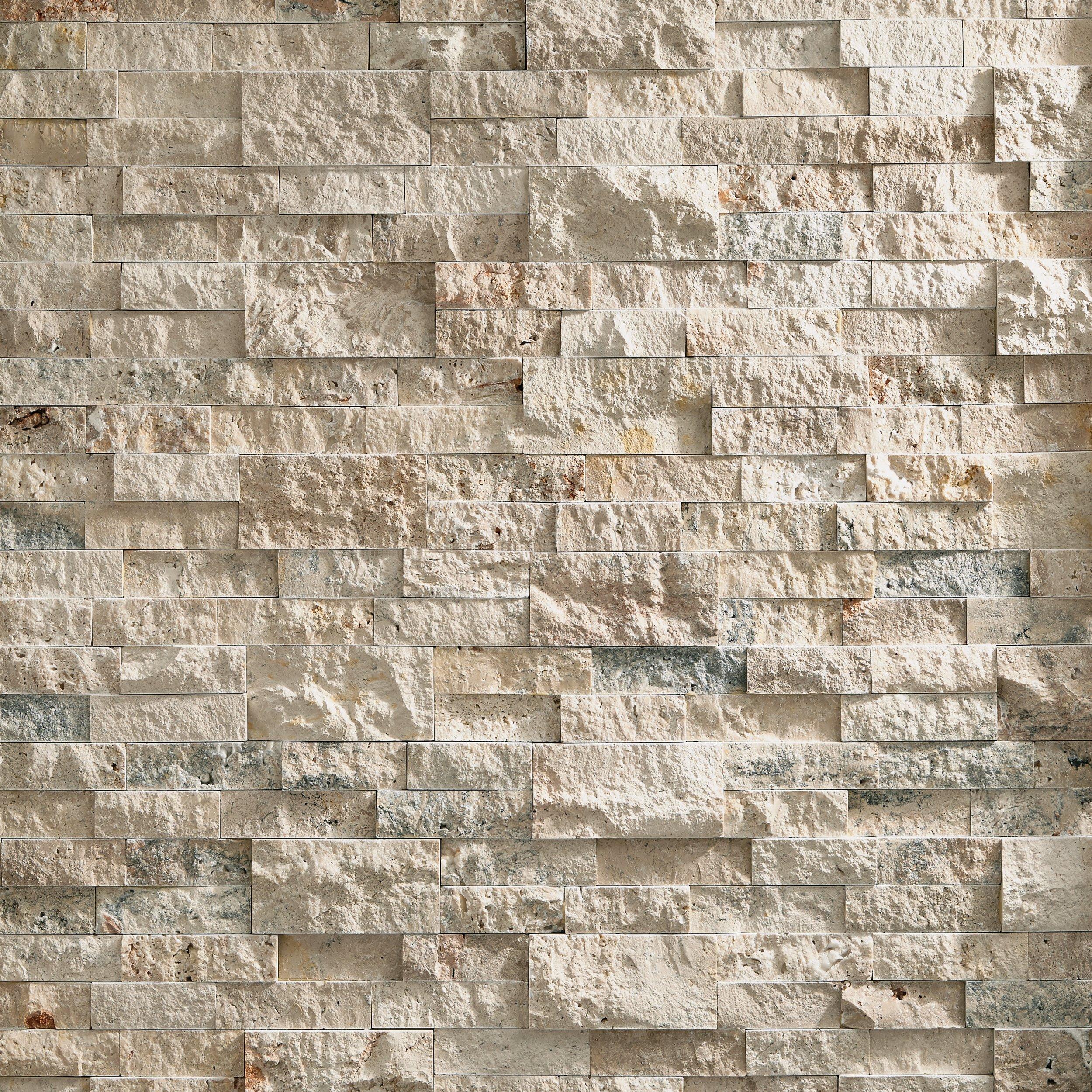 ledger travertine panel stone splitface beige roman stacked floor decor rock ridge ledgers sku