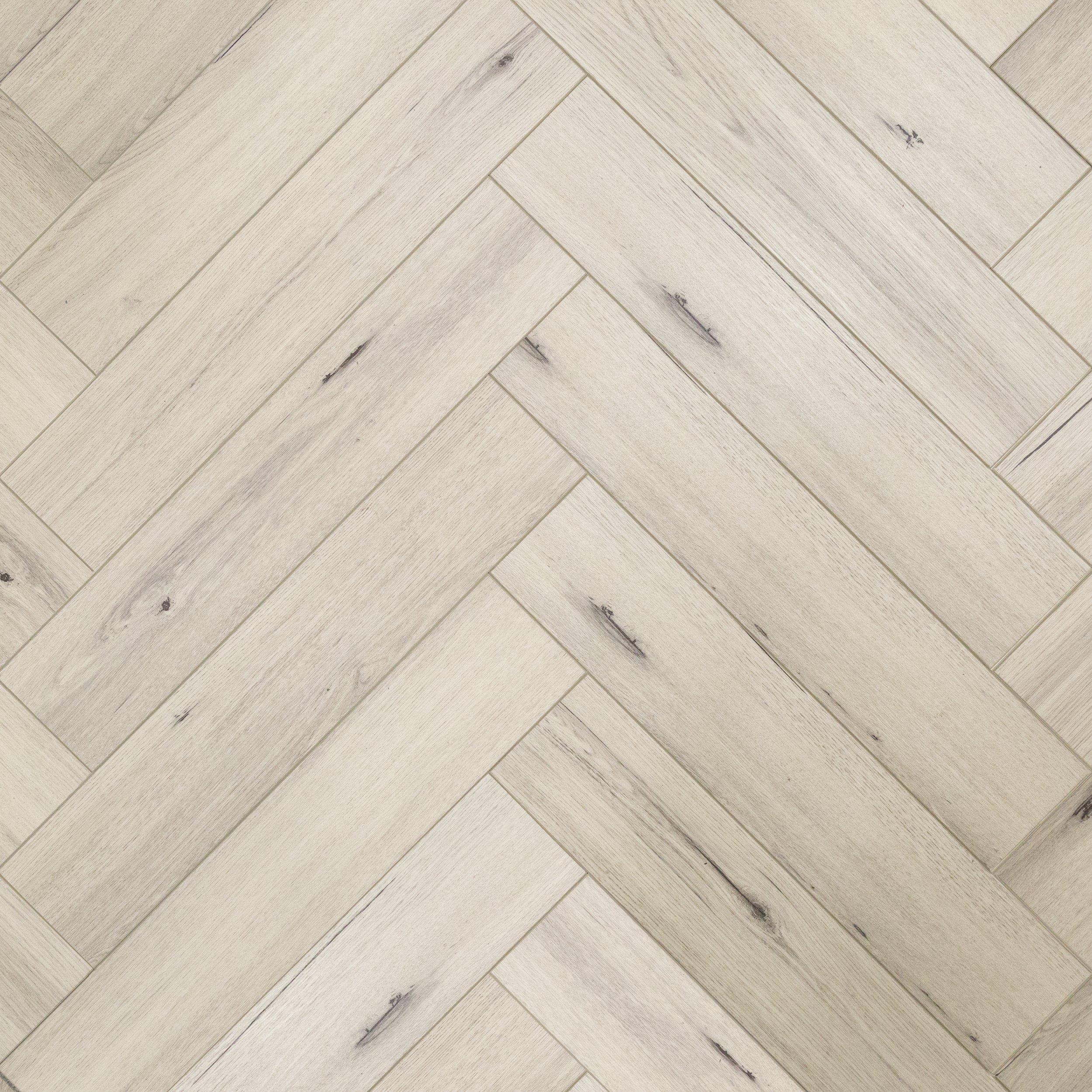 Tuscan Greige Rigid Core Vinyl Herringbone Foam Back 5mm 100527449 Floor And Decor