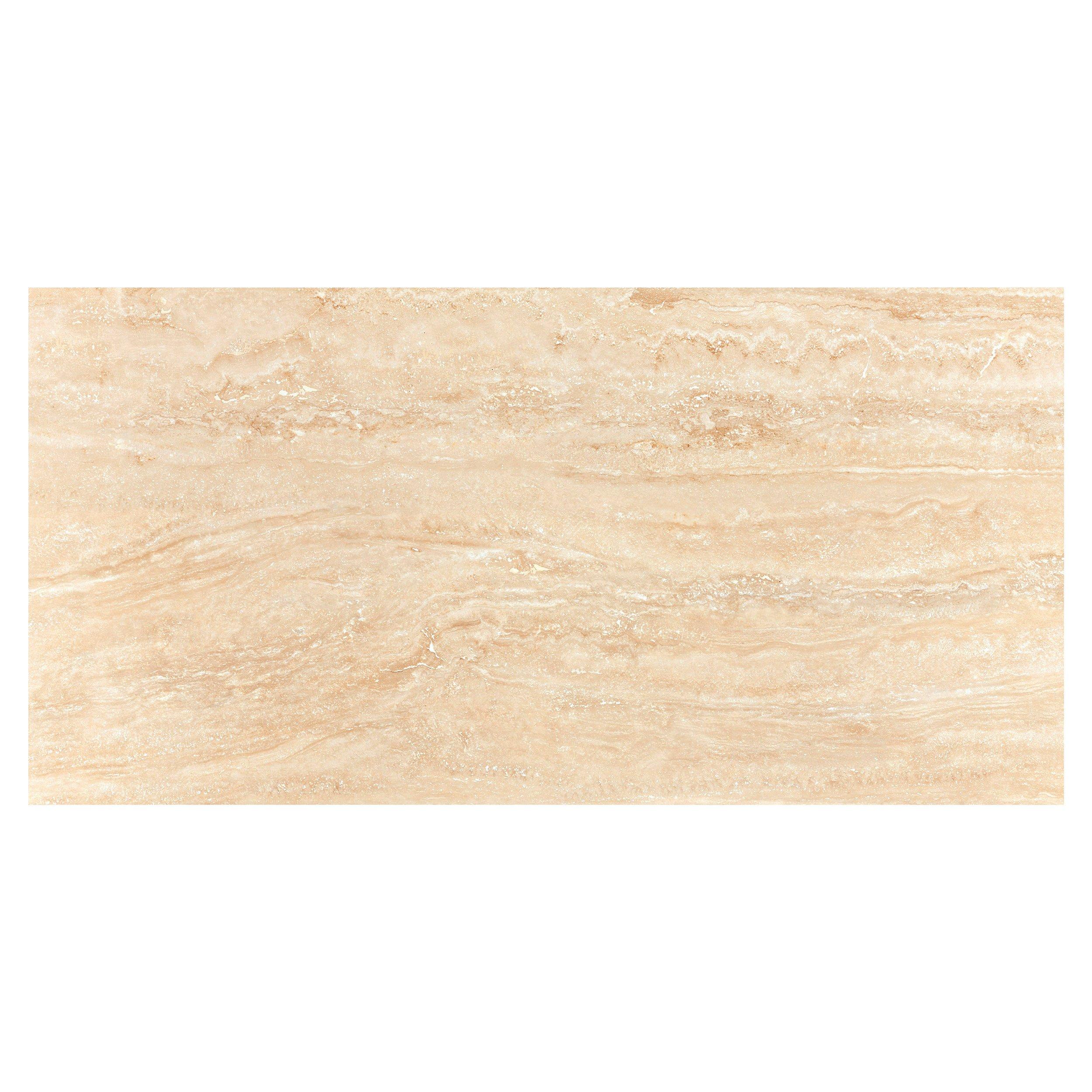 Bellmeade Greige Polished Porcelain Tile - 24 x 48 - 100604735 | Floor