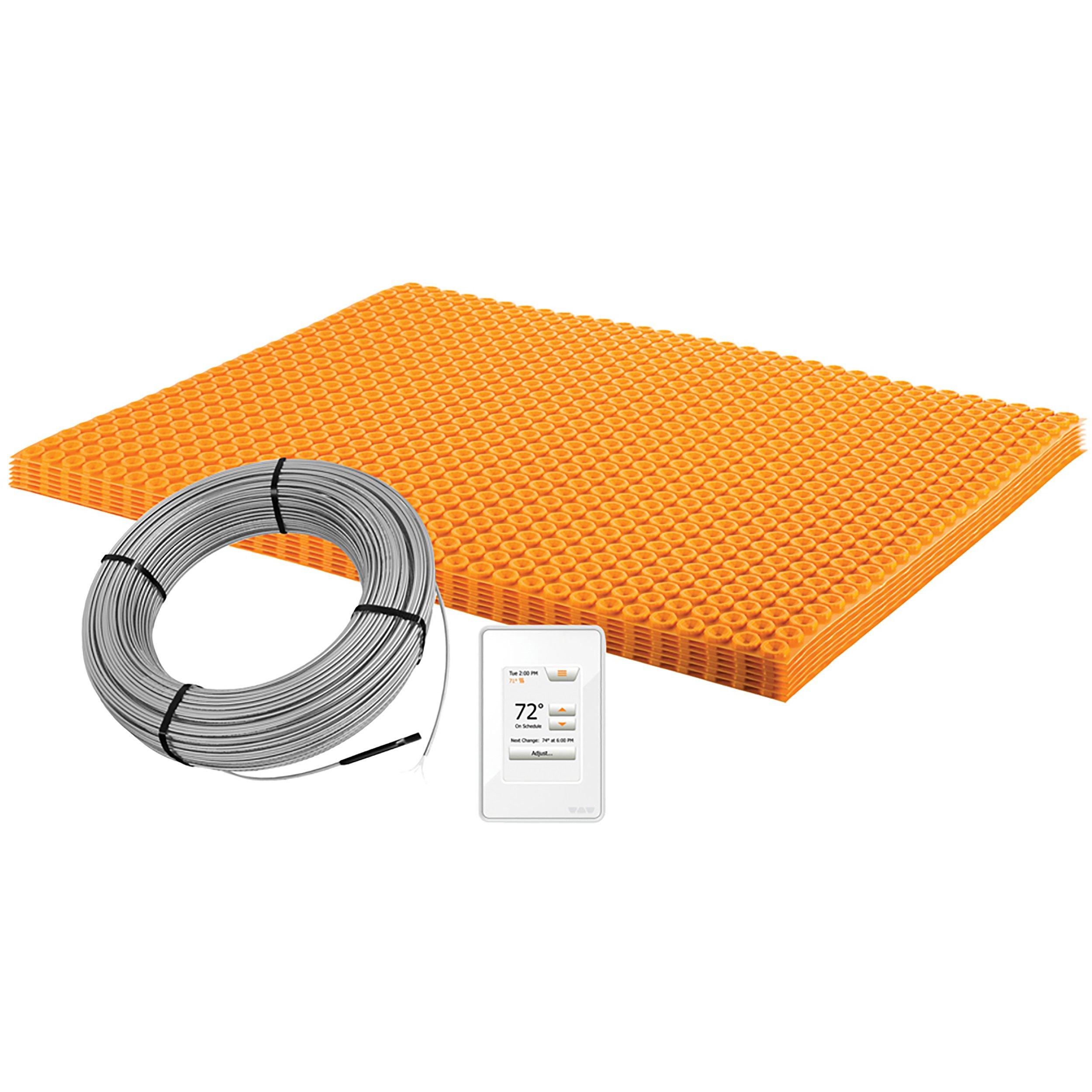 Schluter Ditra Heat Kit 60 3 Sf Matt And 37 5 Sf Cable 60 3 100597954 Floor And Decor