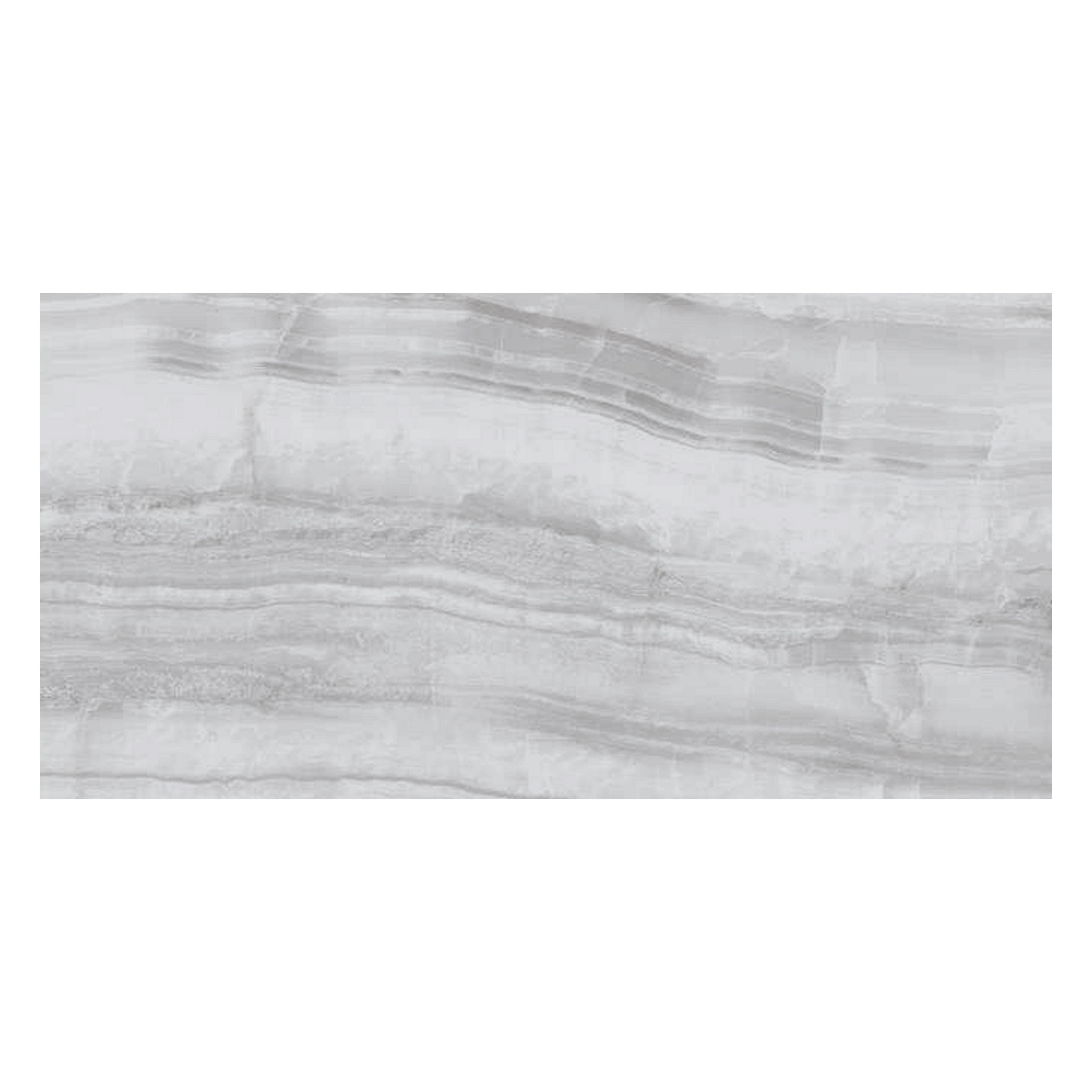 Giardini Gray Polished Porcelain Tile - 24 x 48 - 100788025 | Floor and