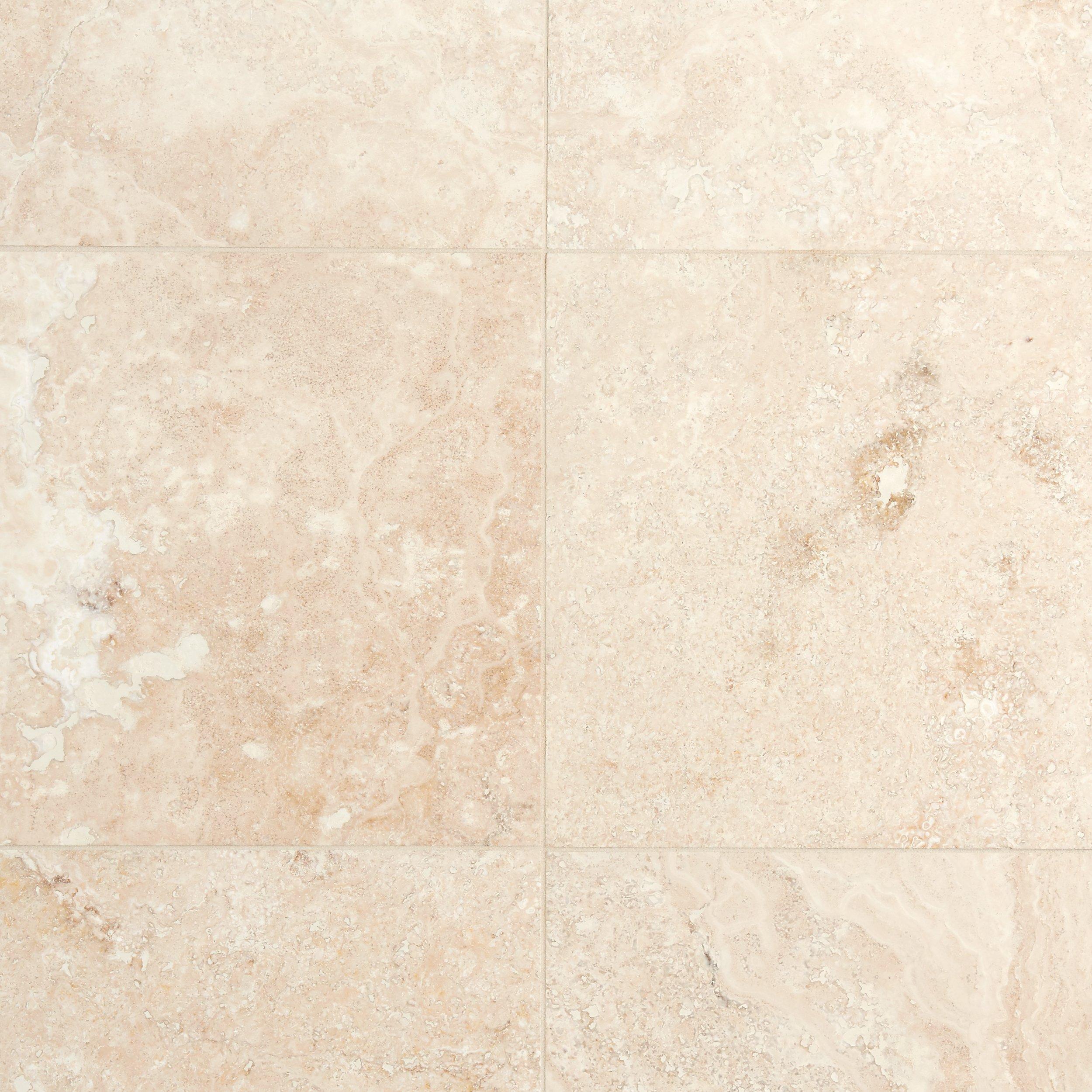 Savona Ivory Honed Travertine Tile - 18 x 18 - 922199022 ...